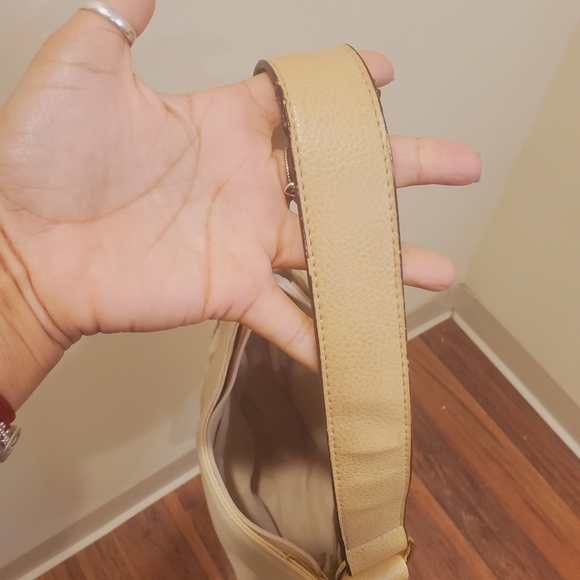 ISAAC MIZRAHI Beige canvas  shoulder  bag - Picture 8 of 12